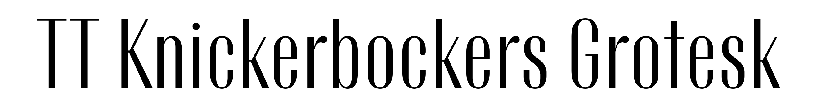 TT Knickerbockers Grotesk
